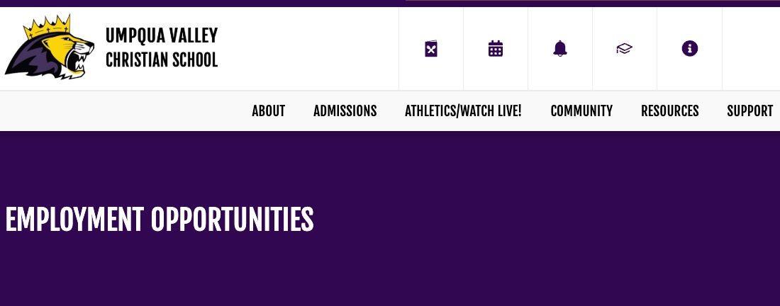Umpqua Valley Christian Schools